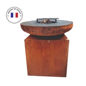 Braséro rond Atlantique 100 sur socle